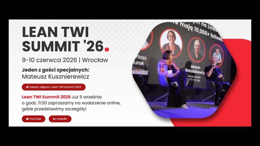 Konferencja Lean TWI we Wrocławiu - Konferencja dla produkcji