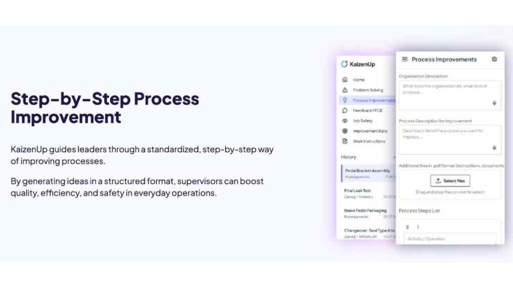 AI for Manufacturing - KaizenUp