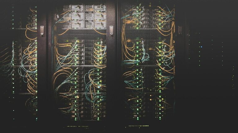 Data center infrastructure representing AI readiness and governance